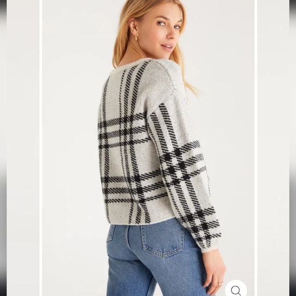 Z supply plaid sweater - Picture 2 of 10